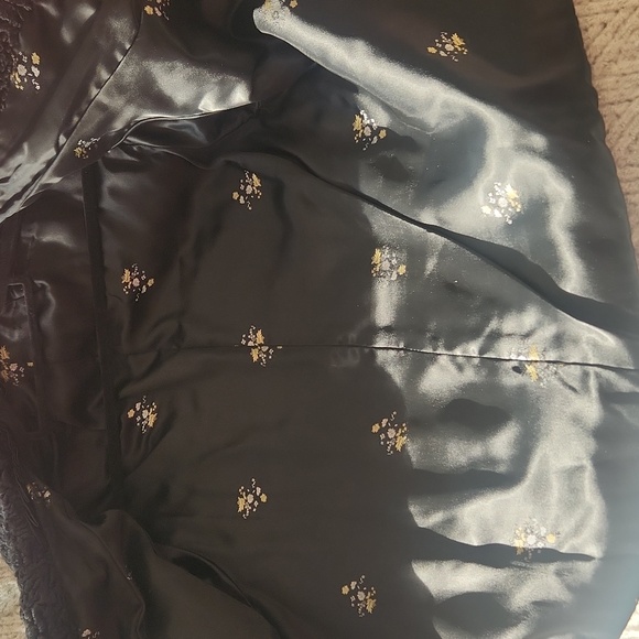 Vintage 90s pristine vintage fur/ coat with ornate collar - Picture 7 of 11